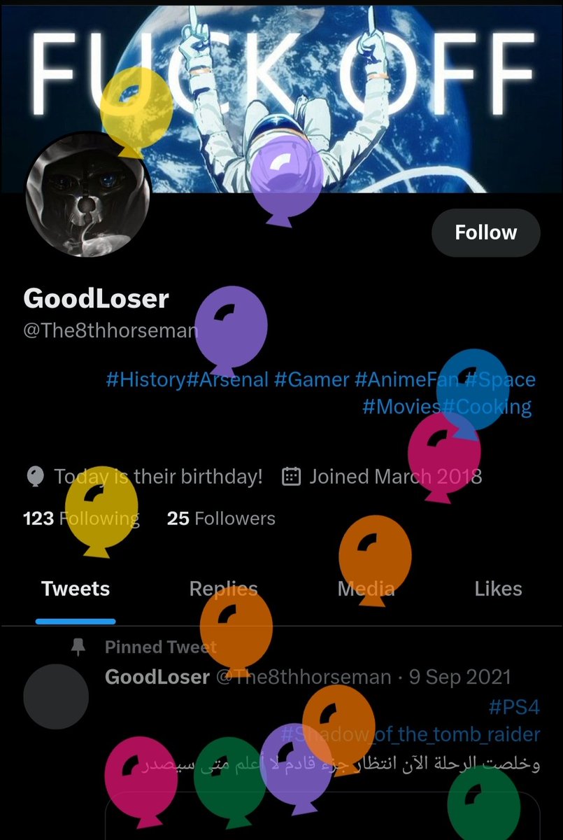 The8thhorseman's tweet image. #20April