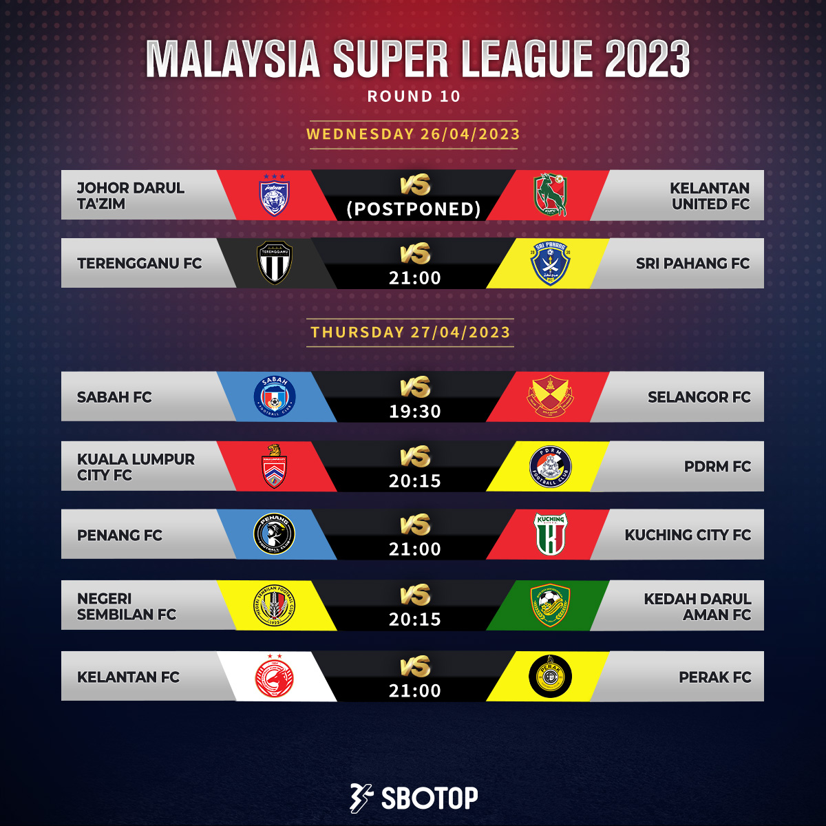 With the match between #JDT and Kelantan United postponed, can other teams take advantage?

#LigaMalaysia #MalaysiaSuperLeague