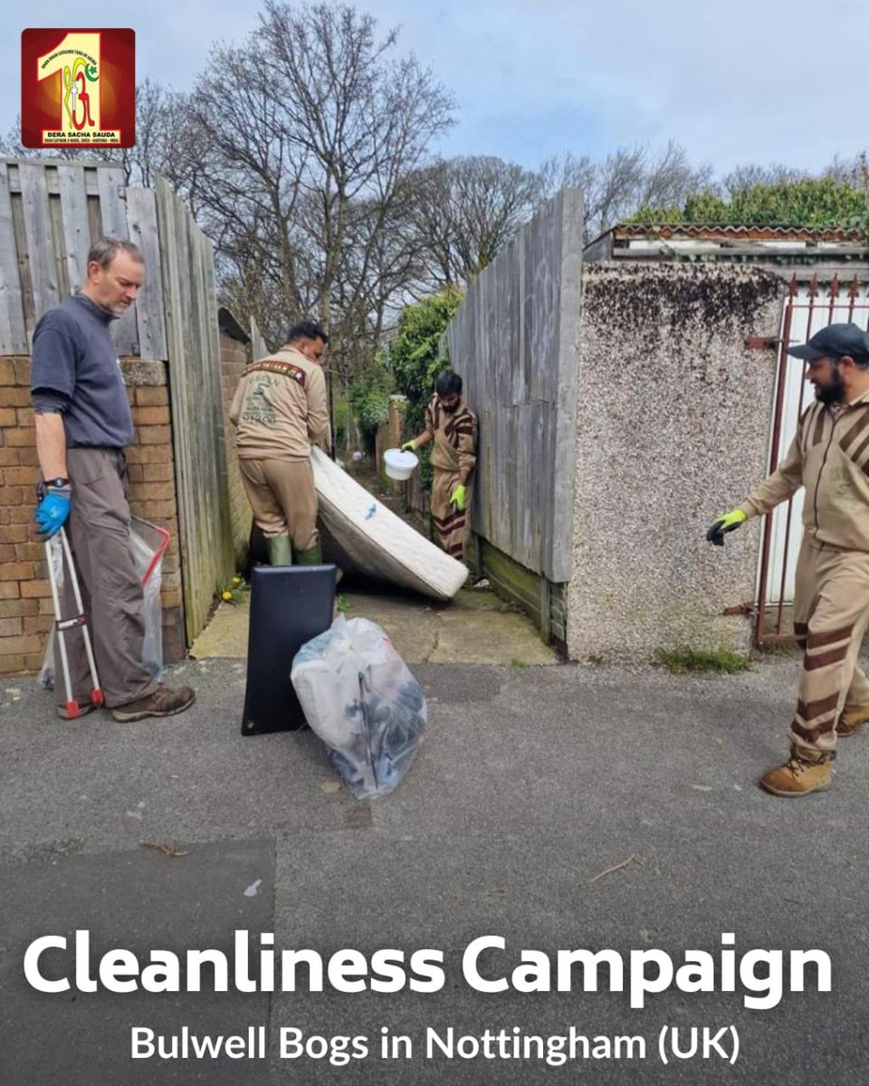 DSSNewsUpdates's tweet photo. Kudos to #DeraSachaSauda volunteers who made a difference at Bulwell Bogs in Nottingham, London (UK) by conducting a successful #CleanlinessCampaign that left the area looking better than ever. 🌎
#SaintDrMSG #ClimateAction #EarthDay2023 https://t.co/qKDugaiiBs