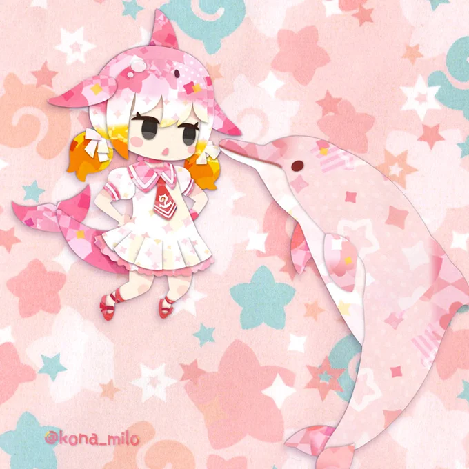 シナウスイロイルカちゃん 