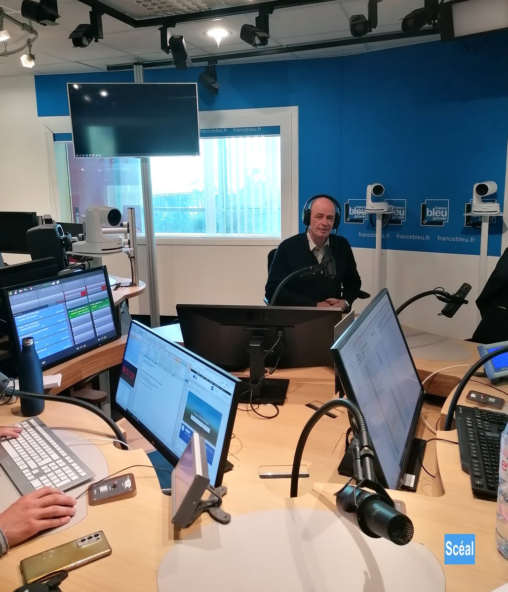 Interview radio France Bleu Gironde, magazine "L'invité 100% local".
<a href="/scealprod/">Scéal studio, Scéalprod</a> partenaire du défi d'écriture "Écris ta série!" avec 3 établissements scolaires de Gironde : collège Francisco Goya, lycées Alfred Kastler et Charles Péguy.

<a href="/LeCNC/">Le CNC</a> <a href="/education_gouv/">Ministère Éducation nationale</a> #education #cinema