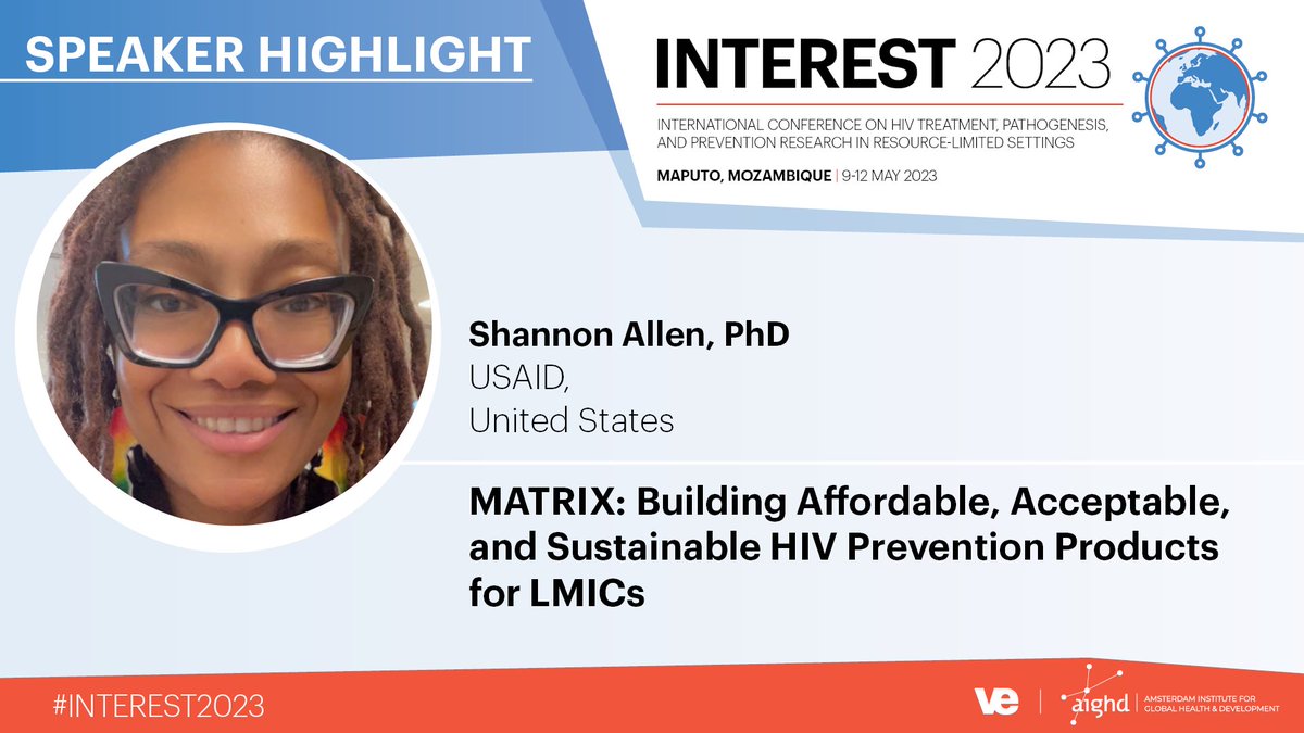 INTERESTconf's tweet photo. 👉SPEAKER ANNOUNCEMENT👈
We're welcoming Dr. Shannon Allen at #INTERESTconf where she will talk about building more #affordable, #acceptable, and #sustainable #HIV prevention products for #LMICs.
@USAID @aighd @Academic_MedEdu https://t.co/J3VrNNOQs5