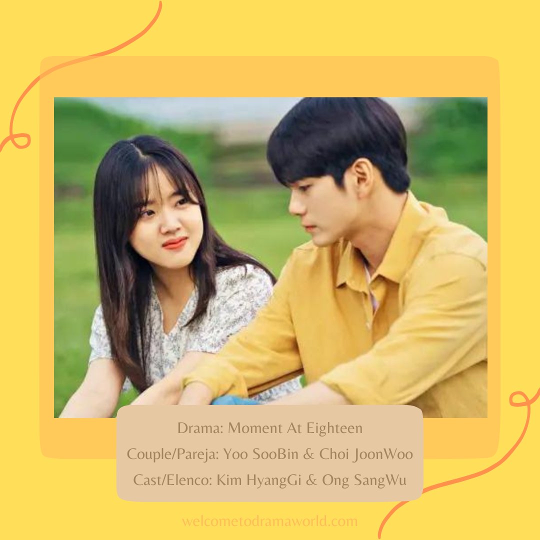 welcometoDW's tweet photo. Drama: Moment At Eighteen
Couple/Pareja: Kwon DaHwin &amp; Jung OhJe
Cast/Elenco: Kim BoYoon &amp; MoonBin

#kimboyoon #moonbin #romance #dramacoreano #WelcomeToDramaworld #Kdrama #KoreanDrama #dorama #coreadelsur #southkorea #momentateighteen https://t.co/F0AhPTUXHo