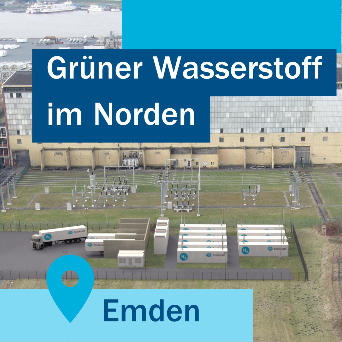 🥳 Meilenstein für unser erstes Wasserstoff-Projekt in Deutschland: Wir haben die Genehmigungsunterlagen für einen 10-MW-Elektrolyseur an unserem Kraftwerksstandort in Emden eingereicht. Alle Informationen: 👉 statkraft.de/genehmigungsun…