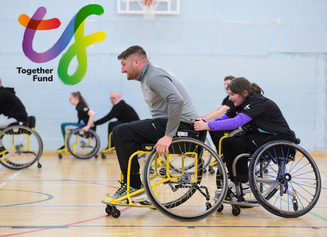 ActiveLincs's tweet photo. We're pleased to have distributed a #TogetherFund grant of £1931 to North Kesteven Disability Sport Club to support Wheelchair Basketball sessions in Market Rasen. The project is one of many across the county benefitting from the fund.

Read more.
🔽
https://t.co/omwfzNb6XW https://t.co/qlPC9fs1W8