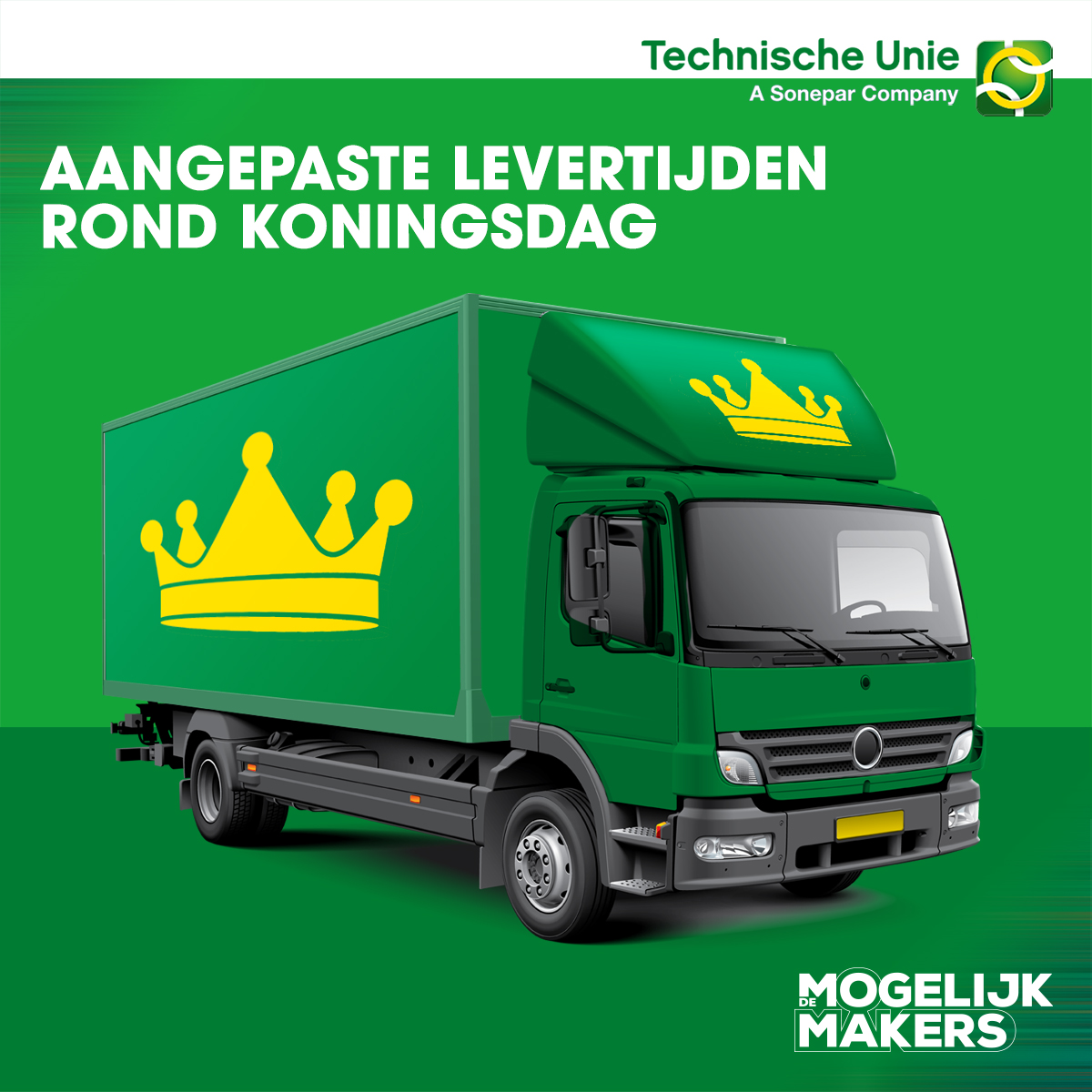technische_unie's tweet photo. 👑 Om u ook rond Koningsdag optimaal van dienst te zijn, informeren wij u graag over onze aangepaste dienstverlening: https://t.co/ezYEk1dMS0 https://t.co/skCJ4habX3