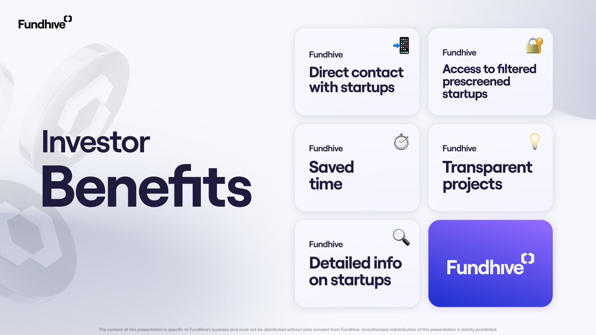 FundhiveAI's tweet photo. 🤝Investors and startups, it's time to swipe right on Fundhive!

Our #AI matchmaker🔥 connects investors with early-access startups, resulting in successful relationships and long-term growth 💰🚀

Join and let the sparks fly:👇 
https://t.co/HM88cjx9Ma 

#airevolution https://t.co/Wzcqk1fvKF
