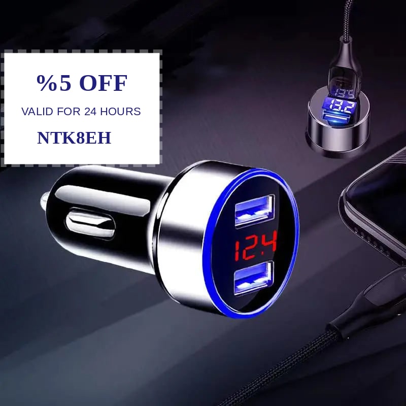 edwinasiedu's tweet photo. Check out this product 😍 Car Charger Dual USB QC 3.0 Adapter Cigarette Lighter LED Voltmeter For All... 😍 
by Honesty Sales starting at £10.56. 
Shop now 👉👉 https://t.co/5WfTyFGyUX https://t.co/FANcLT4XTN