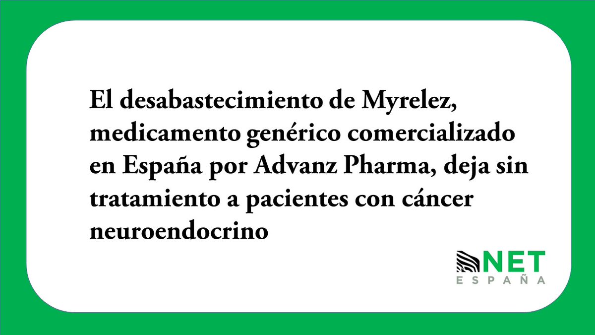 Netespana's tweet photo. @sanidadgob ha comunicado a las CCAA autorizar la dispensación de SOMATULINA ante la falta de MYRELEZ, pero en muchas farmacias, también falta SOMATULINA.
📢 La desesperación, indignación y gravedad de la situación es máxima!!! 🦓🦓 https://t.co/6qgWdo2cKr
