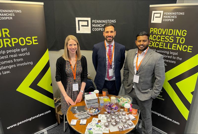 Congratulations to Arjun Sreedaran for hosting a successful day for the firm at the <a href="/surrey_expo/">Surrey Business Expo 2023</a> at Surrey Sports Park in Guildford yesterday, together with colleagues Hatem Abass from our corporate team and Naomi Mortimer from our private client team  #surreybusiness #sbe2023