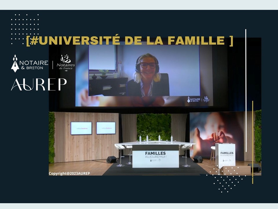 [#Université de la Famille « Famille aujourd’hui ! »] &amp; <a href="/AUREPClermont/">AUREP</a> 
🎙️ <a href="/COrlhac/">Catherine Orlhac</a> [Usufruit fiscal ou économique : quel choix ?]
📌1ère édition
🚀 @Notaireetbreton 
👏Plus de 5️⃣0️⃣0️⃣ participants
#aurep #conference #formation #notaires #avocats #magistrat #étudiants #famille