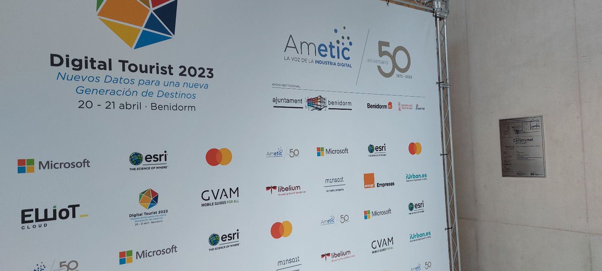 libelium's tweet photo. 📣Presentes en el #DT2023 #DigitalTourist2023 en @BenidormAyto con @Ametic. Como Sponsor, formamos parte del futuro del Turismo Inteligente y sostenible, ofreciendo soluciones #IoT exitosas como #Neom Arabia Saudí, #PaseosComerciales Zaragoza o #Intersight Cartagena ¡Acompáñanos! https://t.co/J6GRDI9lbt