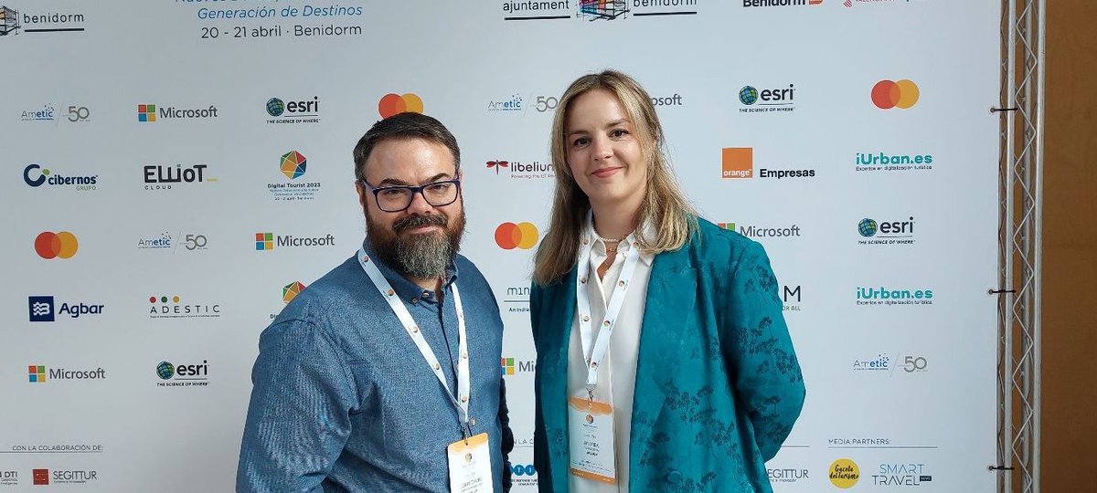 libelium's tweet photo. 📣Presentes en el #DT2023 #DigitalTourist2023 en @BenidormAyto con @Ametic. Como Sponsor, formamos parte del futuro del Turismo Inteligente y sostenible, ofreciendo soluciones #IoT exitosas como #Neom Arabia Saudí, #PaseosComerciales Zaragoza o #Intersight Cartagena ¡Acompáñanos! https://t.co/J6GRDI9lbt