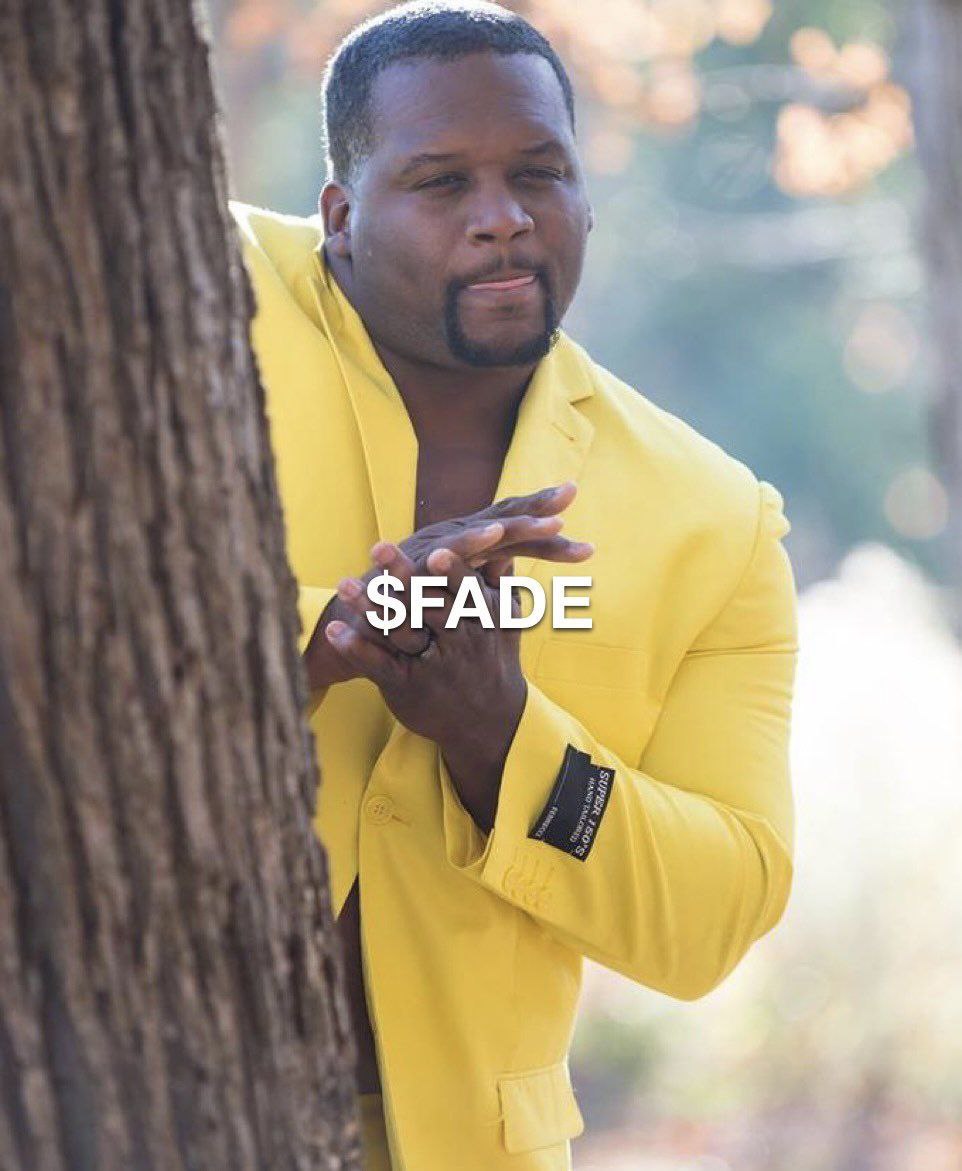 So we made millionaires with #PepeCoin and now we're making some again with $FADE