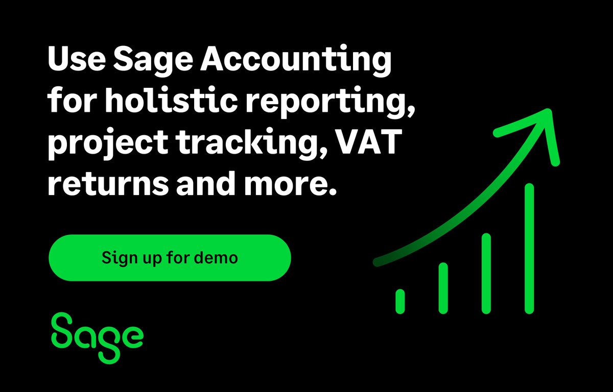 SageGroupZA's tweet photo. Small businesses are using Sage Accounting for all the benefits such as holistic reporting, project tracking, easy VAT returns and much more!
Sign up for a demo today: https://t.co/G2YtnRcby2
#SageForSmallBiz #HelpingBusinessFlow https://t.co/qkikmwp6uU