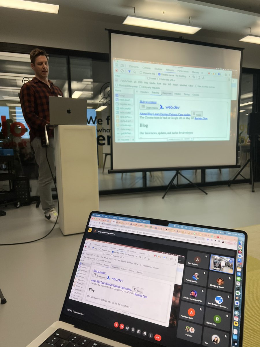 FrontMuc's tweet image. Thanks amazing speakers @bmeurer @PhilippSpo and Wolfgang Beyer for sharing your knowledge with #community and @celebrate_com for your hospitality 🫰🤝🙌 

40 people on-site and ~20 online. #hybrid format rocks!