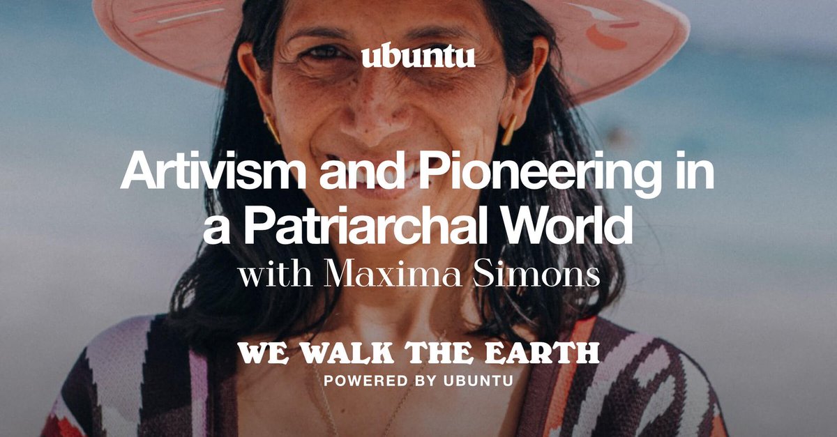 UbuntuBristol's tweet photo. We've partnered with the team at We Walk The Earth to relaunch their podcast — and episode 23  featuring Maxima Simons is now live!

🎙️ Listen in full over at https://t.co/11EE7uBqWR

#Wumanas #FemaleEntrepreneur #Creatives #WeWalkTheEarth #Podcast https://t.co/PlqwU4mRjA
