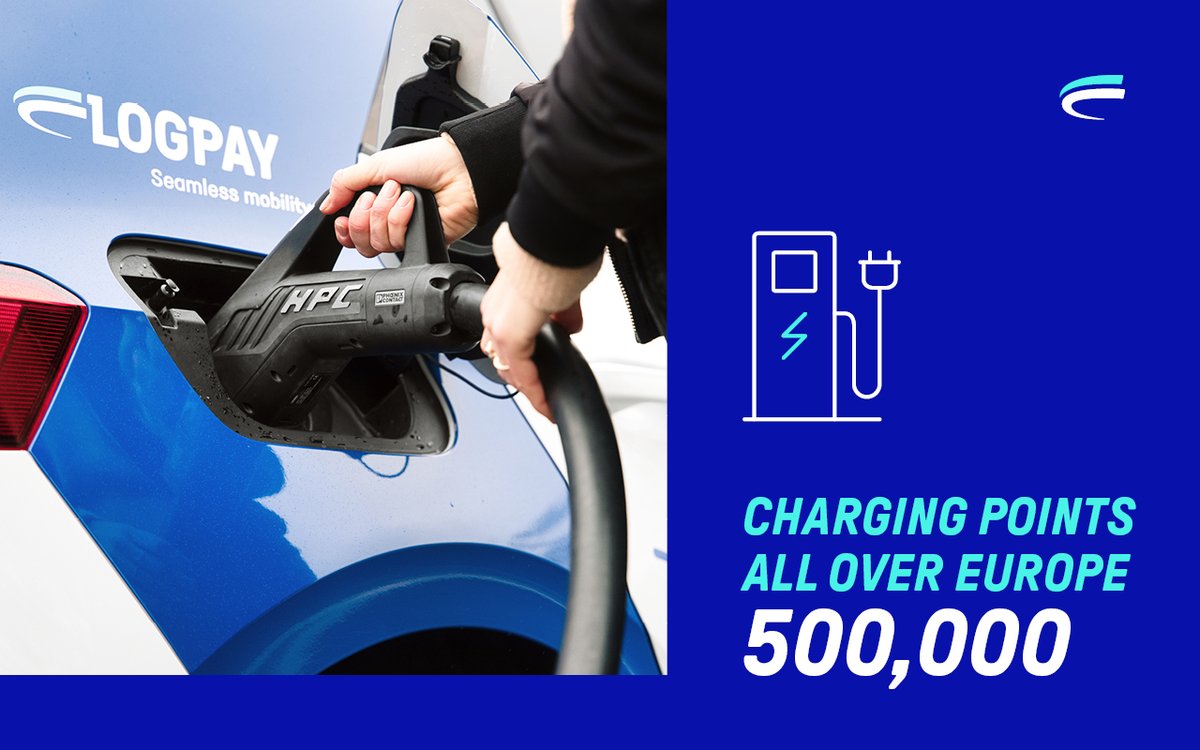 Half a million #chargingpoints! 🔌⚡
With the LOGPAY CHARGE&amp;FUEL Card and the comprehensive charging network of Elli, electricity can now be obtained at a remarkable 500,000 charging points - all over Europe.
#emobility #electricvehicle #europe #chargingnetwork
