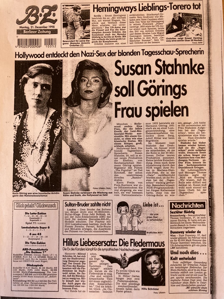 JanSueselbeck's tweet photo. Da ich jahrelang in einem DFG-Projekt zu #TristesseRoyale gearbeitet und mich mit sticky #Springer stuff beschäftigt habe: Hier ein kurzer #Servicethread zu #StuckradBarre und dem Genre #Schlüsselroman (1). https://t.co/AcvgeGN0LH