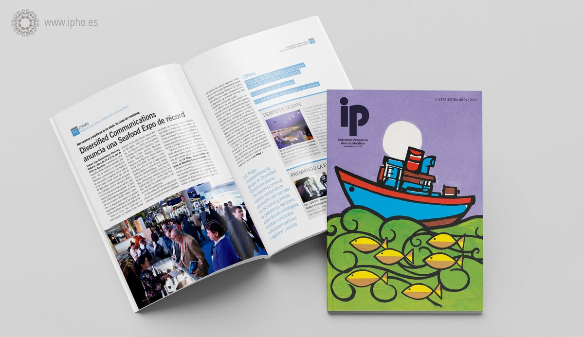 IPesqueras's tweet photo. ¿Ya le has echado un vistazo al interior de nuestro Extraordinario de Abril de la #RevistaIP?

El diseño de interiores es de Ipho. 

Los contenidos del mes: https://t.co/nJR8WD9rKg https://t.co/wUjzJWYE4f