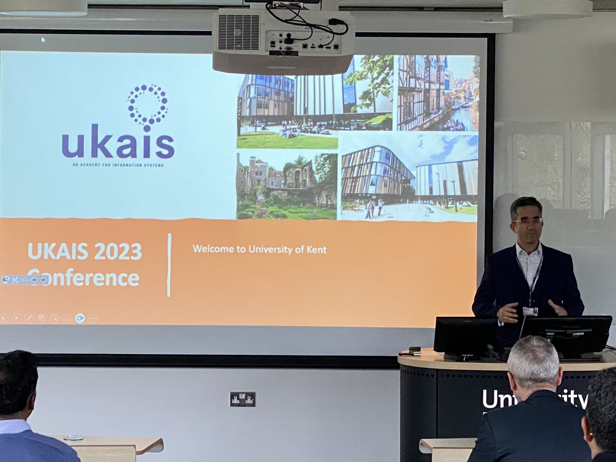 UKAIS (@ukaisconnect) on Twitter photo A warm welcome from #UKAIS President <a href="/niki_panteli/">Niki Panteli</a> and #ConferenceChairs: <a href="/ameen_nisreen/">Dr. Nisreen Ameen</a> Oliver G Kayas, Professor Thanos Papadopoulos
#UKAIS2023 #conference #Academia A warm welcome from #UKAIS President <a href="/niki_panteli/">Niki Panteli</a> and #ConferenceChairs: <a href="/ameen_nisreen/">Dr. Nisreen Ameen</a> Oliver G Kayas, Professor Thanos Papadopoulos
#UKAIS2023 #conference #Academia