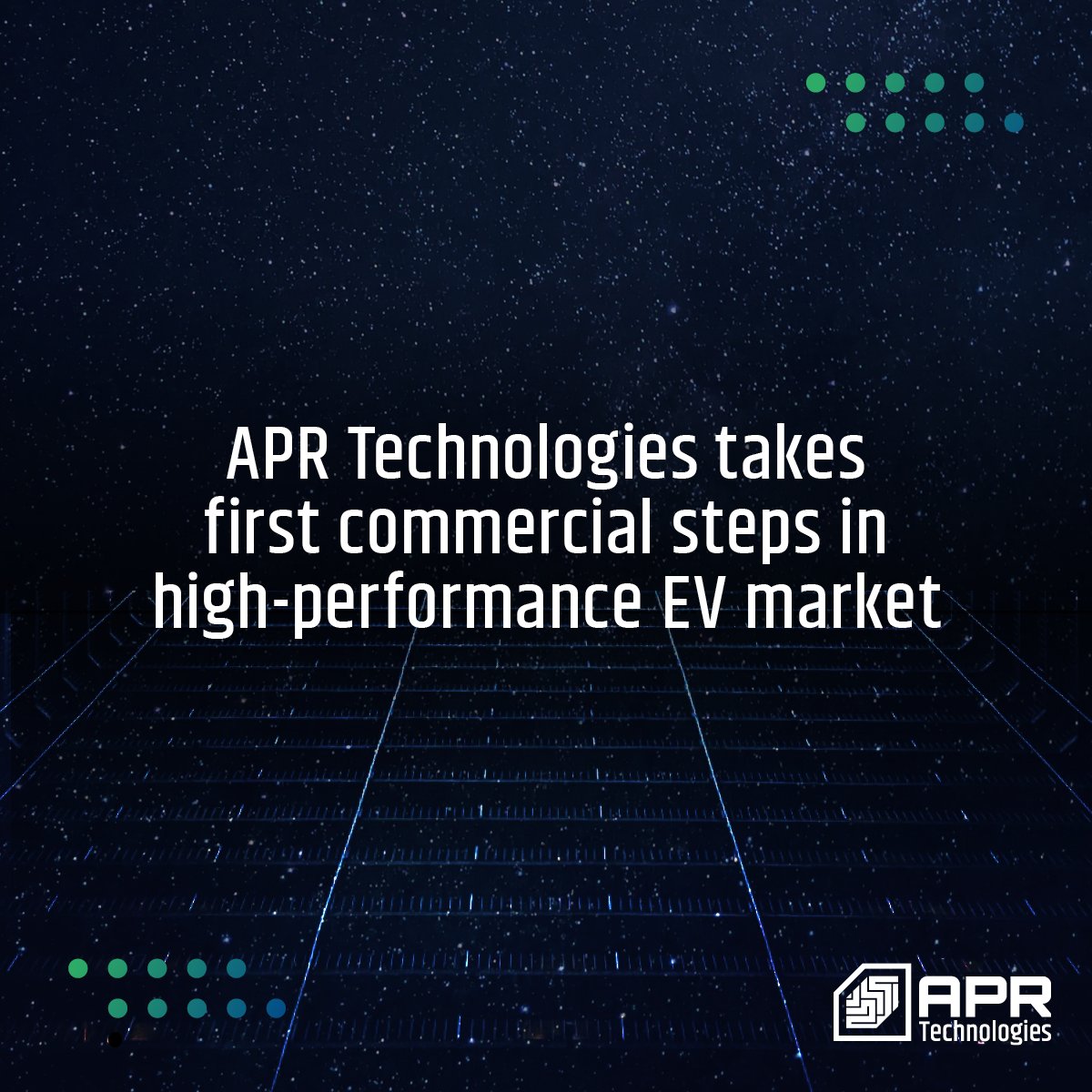 APR Technologies AB tweet media