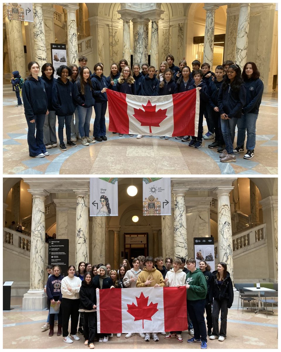 AmbCanAutriche's tweet photo. 🥳Voici les heureux gagnants de notre concours en collaboration avec le #Weltmuseumwien ! #ScienceFictions
La semaine dernière, les classes gagnantes ont visité l'expo Science Fiction(s) (toujours en cours !) au #Weltmuseum & en ont appris davantage sur le #Canadaautochtone 1/2 https://t.co/pqQNRbaIEQ