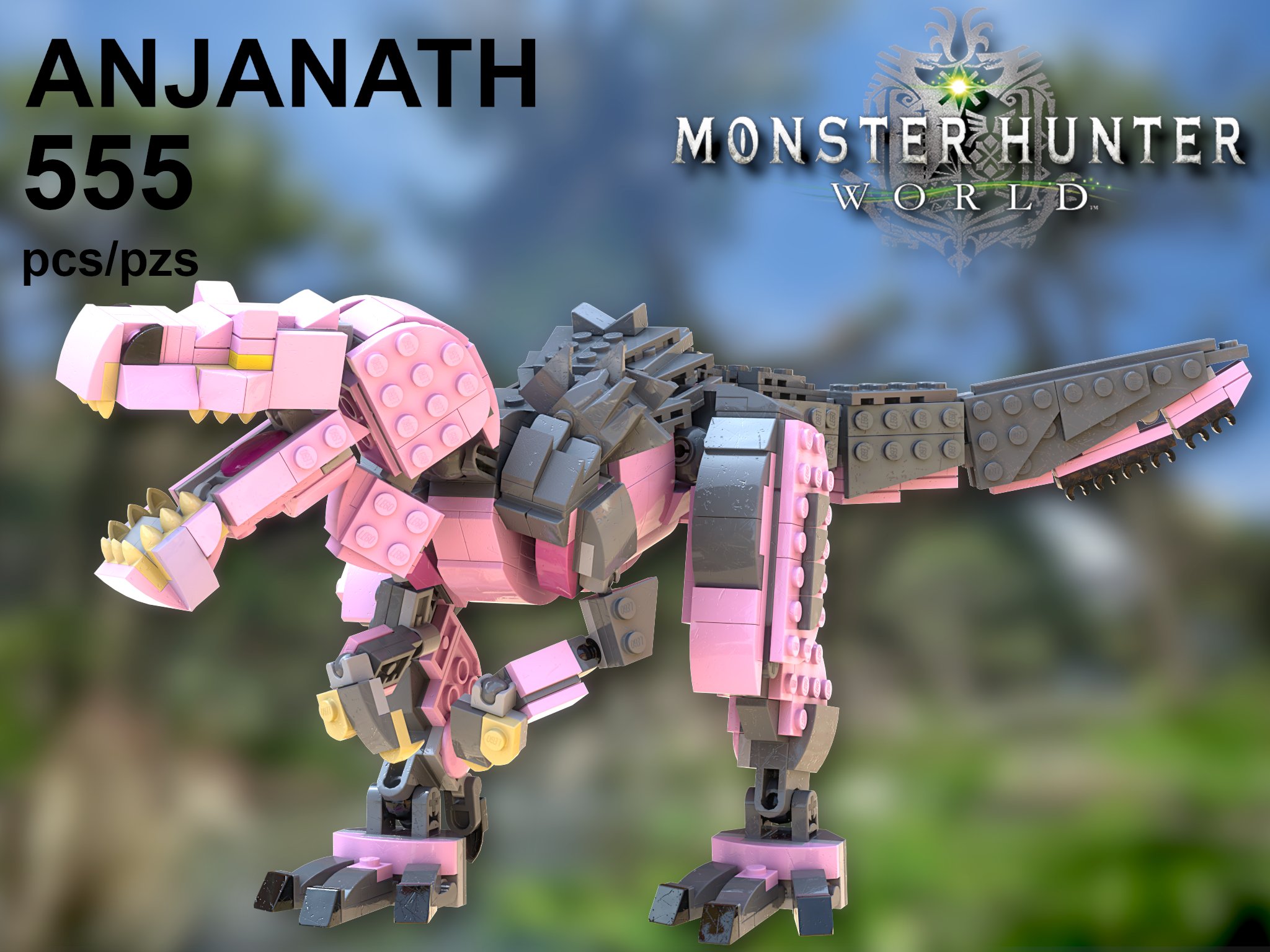 Lego monster online hunter world