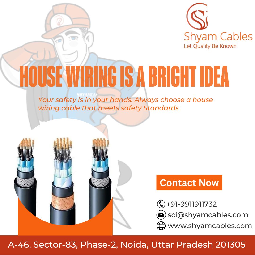 shyam_cables's tweet photo. Choose a reputable brand for your house wiring needs to ensure the highest quality and safety standards.
#housewiring #housecable #cable #wiremanufacturer #housewire #shyamcable https://t.co/NtmrxGshHE