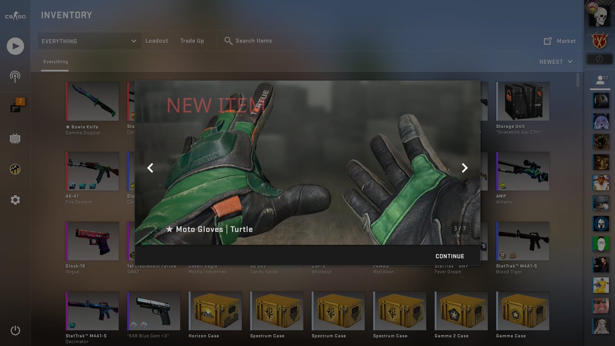 CampogioCS's tweet photo. One of my biggest buys to date! A customer came to me to cash out his 2.5k$ inventory! An absolute juicer to follow tomorrow π₯#steam #csgoskin #csgoskins #counterstrike #csgotrade #csgofun #gaming #csgoplayer #csgoclip #csgosell #csgogiveaway #cs #skincsgo #cs2 #csgo2 #source2 https://t.co/EBcdAWQfwB