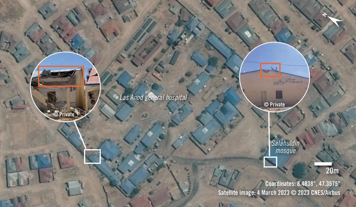 AmnestyEARO's tweet image. Our investigation into the #LasAnod conflict found that dozens of civilians were killed and injured amid fighting. #Somaliland forces indiscriminately shelled the town, damaged hospitals, schools and mosques and displaced tens of thousands of people.
amnesty.org/en/latest/news…