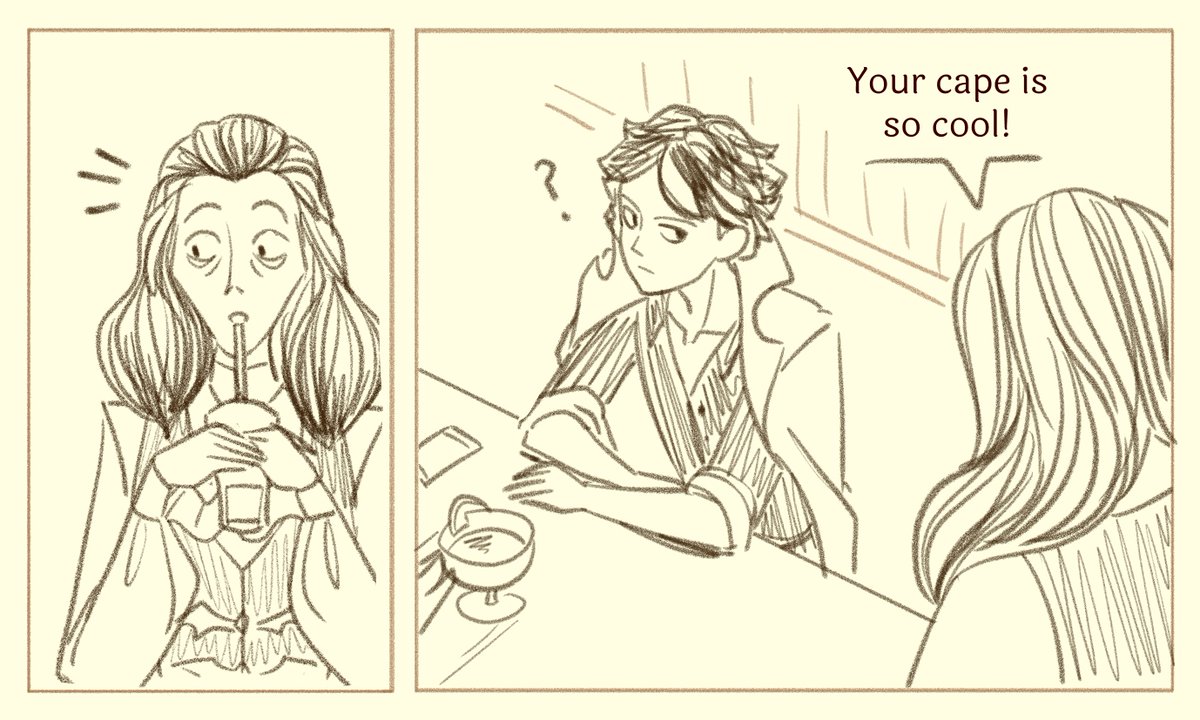 GentleTrollDevs's tweet photo. 🦇Two vampires walk into a bar — 

#CoffeeTalk 2 launches in a few hours! And to celebrate we invited Hyde to have a little drink in our tavern with Kyle. ��� (1/2) https://t.co/C2T6WQmVnf