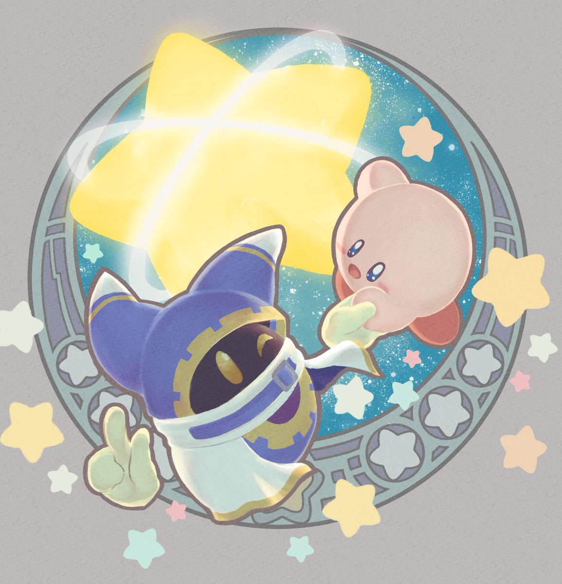 mdk_kb's tweet photo. いつかキミと一緒に旅へ（カビマホ/マホカビ） https://t.co/G2C2ZoDWrS