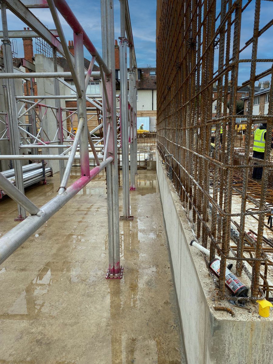 We are making good progress down at Dragon School! All the ground-floor slabs have been cast, and temporary propping is in place as we have commenced works on the first-floor slab. We are now just over a year away from our completion date in 2024.