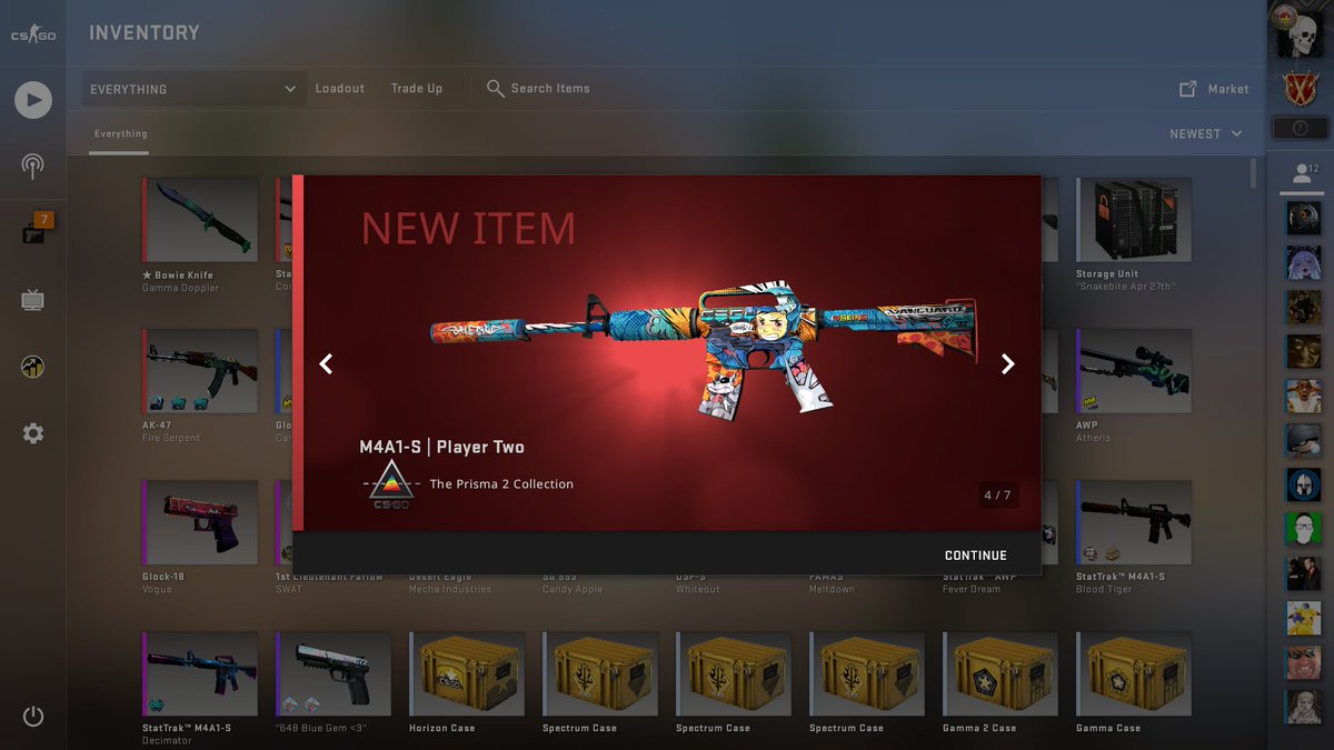 CampogioCS's tweet photo. One of my biggest buys to date! A customer came to me to cash out his 2.5k$ inventory! An absolute juicer to follow tomorrow π₯#steam #csgoskin #csgoskins #counterstrike #csgotrade #csgofun #gaming #csgoplayer #csgoclip #csgosell #csgogiveaway #cs #skincsgo #cs2 #csgo2 #source2 https://t.co/EBcdAWQfwB