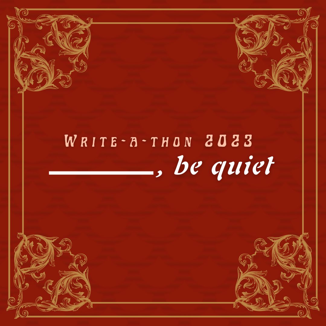 ADMUWriterSkill's tweet photo. 🤫

#WriterSkillWriteAThon https://t.co/CZpJLuytHf