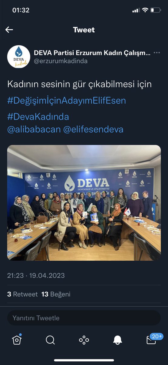 elifesendeva's tweet photo. Yeni bir gelecek  sorumluluğuyla birlikte yola çıktığım kıymetli arkadaşlarım. 

Sizlerin destegine  heyecanına, bundan sonraki sürece olan umuduna güvenim tam. 

Sözü daha güçlü kadınlar için birlikte  başaracağız

Destek veren gönüllü arkadaşlarımıza, DEVA ailemize minnettarım. https://t.co/94AmflLFD2