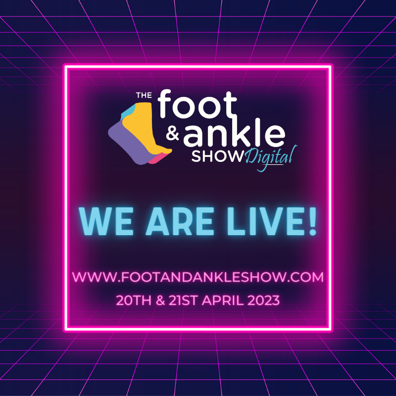 The Foot & Ankle Show Digital is LIVE!

There's still time to register -www.footandankleshow.com 

#fashow #digital #education #internationalspeakers #cpd #freecpd #clinicians #practitioners #foothealtheducation