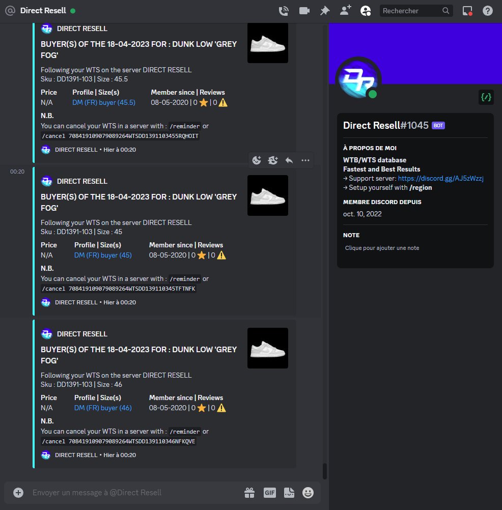 Direct Resell tweet media