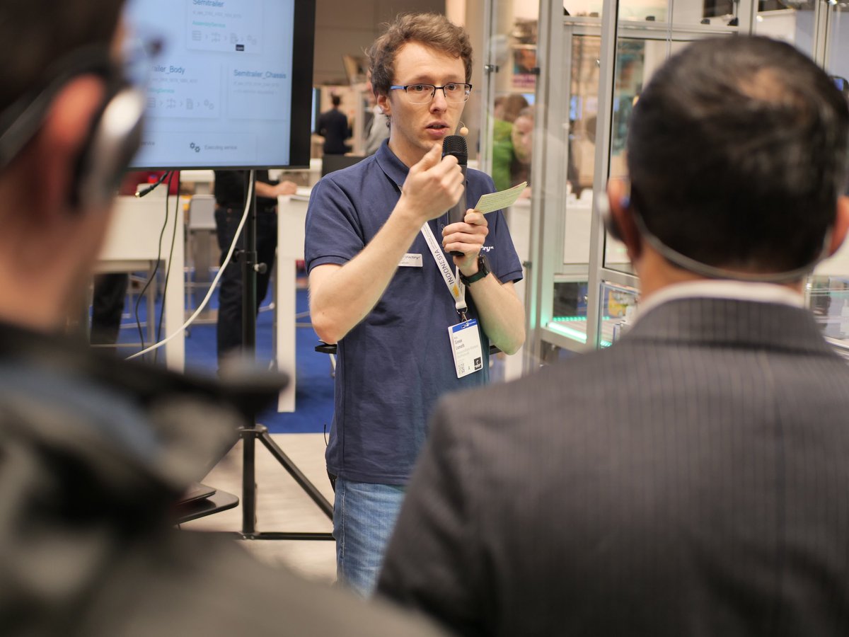 Wie sieht die Produktion der Zukunft aus? Das beantwortet die Guided Tour der <a href="/hannover_messe/">HANNOVER MESSE</a> #HM23 "What are the key elements for the production of the future?"
Mit dabei sind neben uns <a href="/Pilz_INT/">Pilz GmbH & Co. KG</a>, <a href="/Dell_Edge/">Dell Edge & Telecom</a>, <a href="/SAPdach/">SAP D-A-CH</a>, @Weidmueller, Pepperl+Fuchs &amp; Phoenix Contact