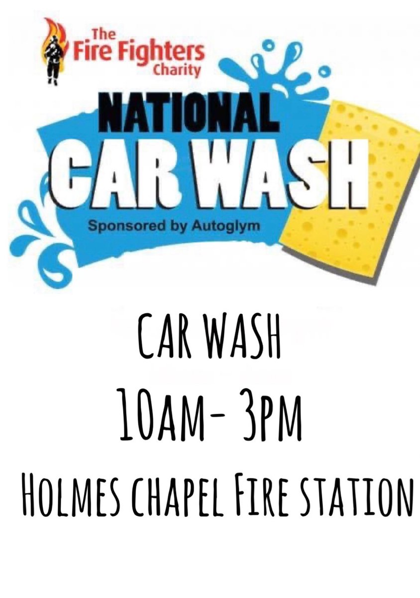 CAR WASH THIS SATURDAY!!! 22nd of APRIL 10am-3pm please come along and support us, all the money we raise will go to the firefighters charity 🔥 🧽 💦 🚒