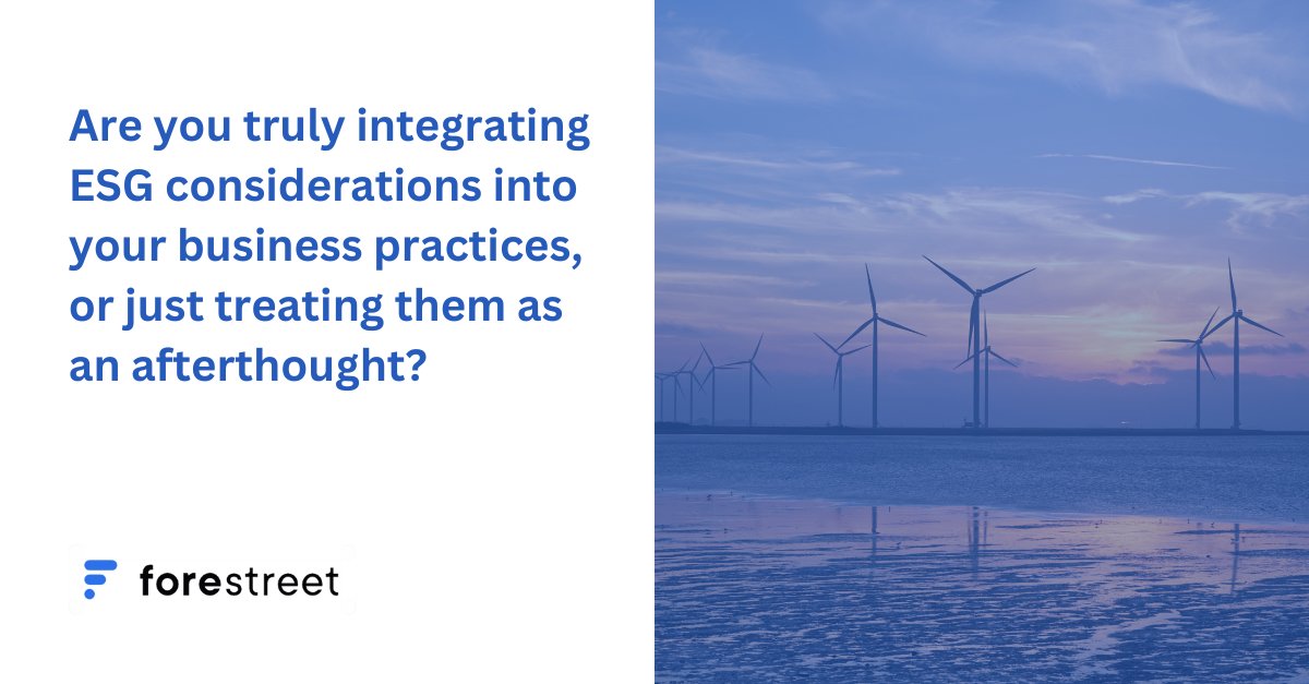 Forestreet_'s tweet photo. Finding it challenging to consistently measure #ESGperformance and find accessible information on private companies? Our solution is exactly what you need.
Transform your #ESGstrategy with ease: https://t.co/xB59iuJMNo #sustainability #ESG #ESGreporting #ESGinvesting https://t.co/mEWUC4xu3Z