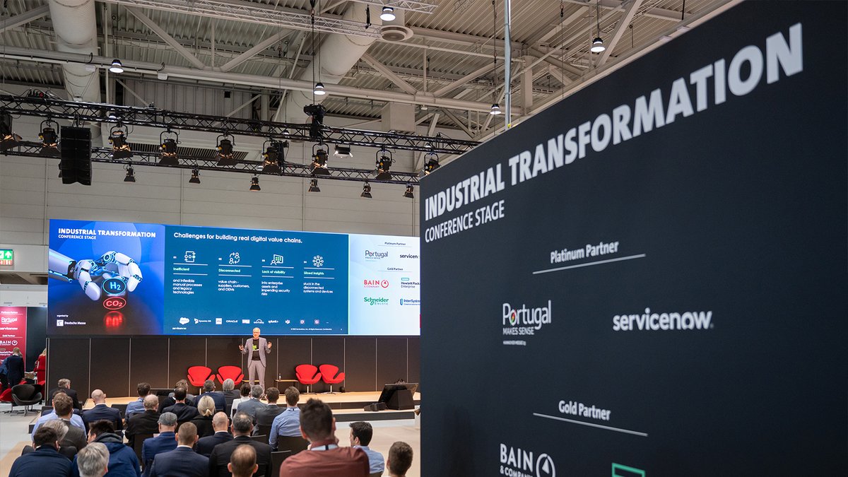 hannover_messe's tweet photo. Did you visit the Industrial Transformation stage in Hall 3 yet? π€ #HM23 Here, everything is about #CrossTechnology and cross-industry exchange. π£
Take the chance and get inspired by the presentations! https://t.co/AuVjIwHD6V