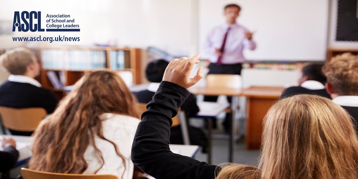 "This action is taken as a last resort and with a heavy heart, but we cannot accept the continued damage to education caused by government neglect and complacency.”   

ASCL to hold formal strike ballot - full comment here: bit.ly/3KV6OeI