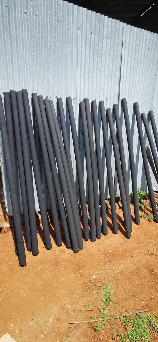 NomaPlastics's tweet photo. Client: Can you paint my poles charcoal black? 
Us: Say no more. https://t.co/dkzErwV8vX