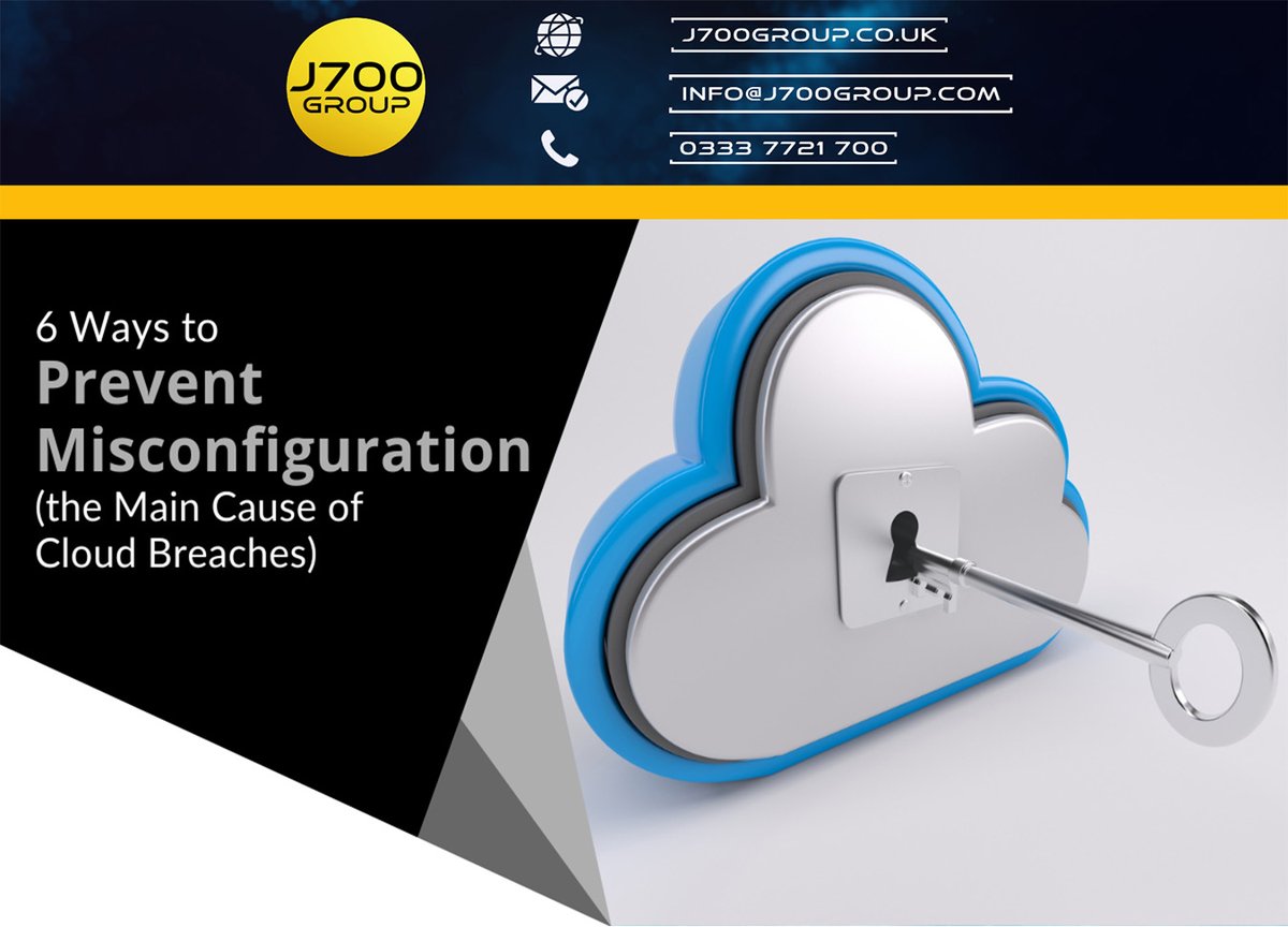 J700Group's tweet image. Have you set up your cloud security correctly? Many organizations don’t. As a result, they suffer a breach due to misconfiguration. Learn how to avoid this security problem.

j700group.co.uk/cyber-security…

#CloudSecurity #Misconfiguration #Cybersecurity #ITSupport #Lancashire
