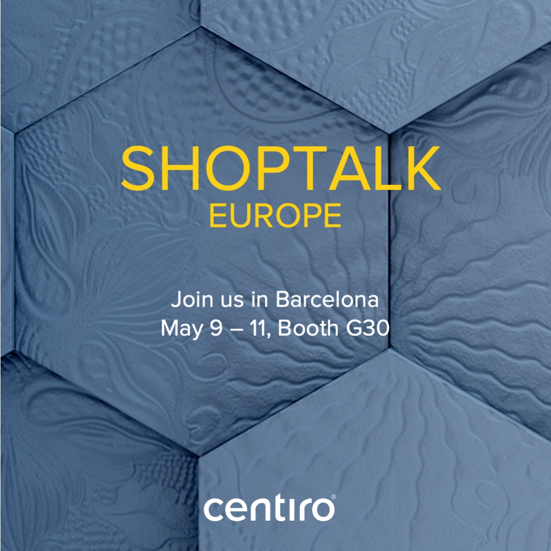 centiro's tweet photo. Counting down the days! Centiro will be exhibiting at #Shoptalk2023 from May 9-11 at Fira Gran Via, Barcelona! 🎉 Come visit us at booth G30 and learn more about #Centiro #EcommerceInnovation, #Tech, #AI, and #DeliveryNetworks at #CentiroAtShoptalk 🗓️ See you there! https://t.co/KmQK79zdhj