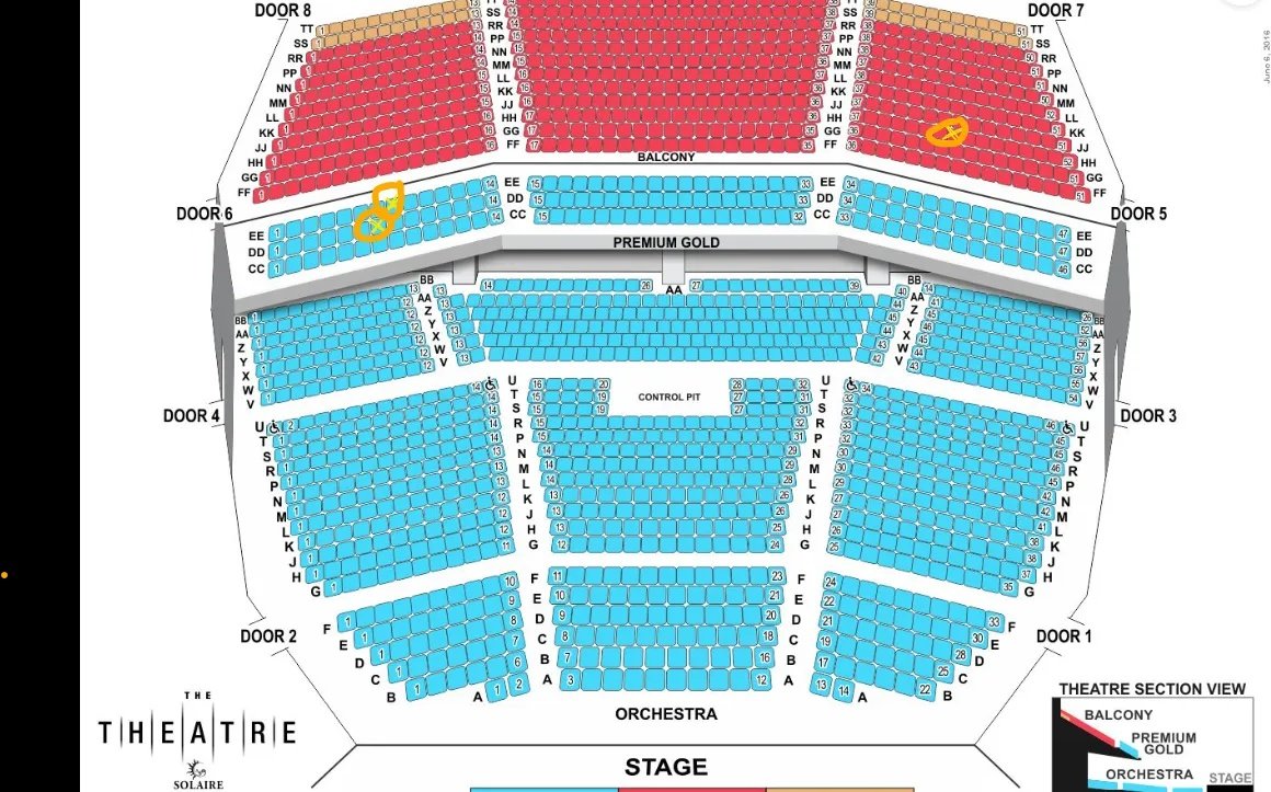 onlinescreaming's tweet photo. Selling 3 Hamilton Manila Tickets 
Nov 2, 8pm

PREMGR VIP (Right side) - Seat EE8 - P8,464
PREMGR-1 A (Right side) - Seat DD7 - P6,348
BALC (Right side) - Seat JJ44 - P4,232
5.8K each
rfs: double purchase
Seating location in pic

HamiltonPH
#HamiltonInManila #hamiltonmanila https://t.co/oTA5F5RZFU