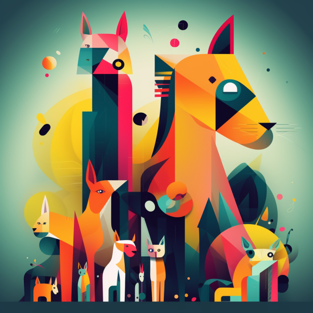 LeQuackOd's tweet image. Wild Shapes and Colors|

#abstractanimals #modernismart #AbstractArt #Modernism #Cubism #Minimalism #AnimalArt #cubismstyle #minimalismart #digitalart #artlover #artlife #abstractworld #artcommunity #abstractexpressionism  #artfeature  #artwork #midjourney #nftart #opensea