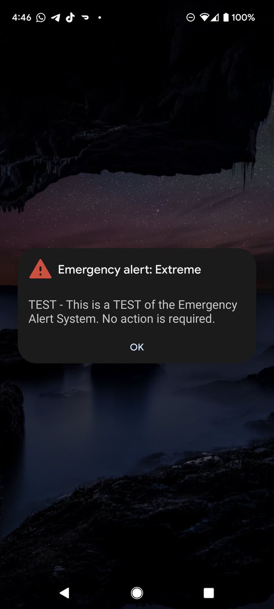 sal_the_servant's tweet photo. Florida: ahh yes, let's test the new extreme emergency alert at 4:45 AM https://t.co/dvu3iavzoX